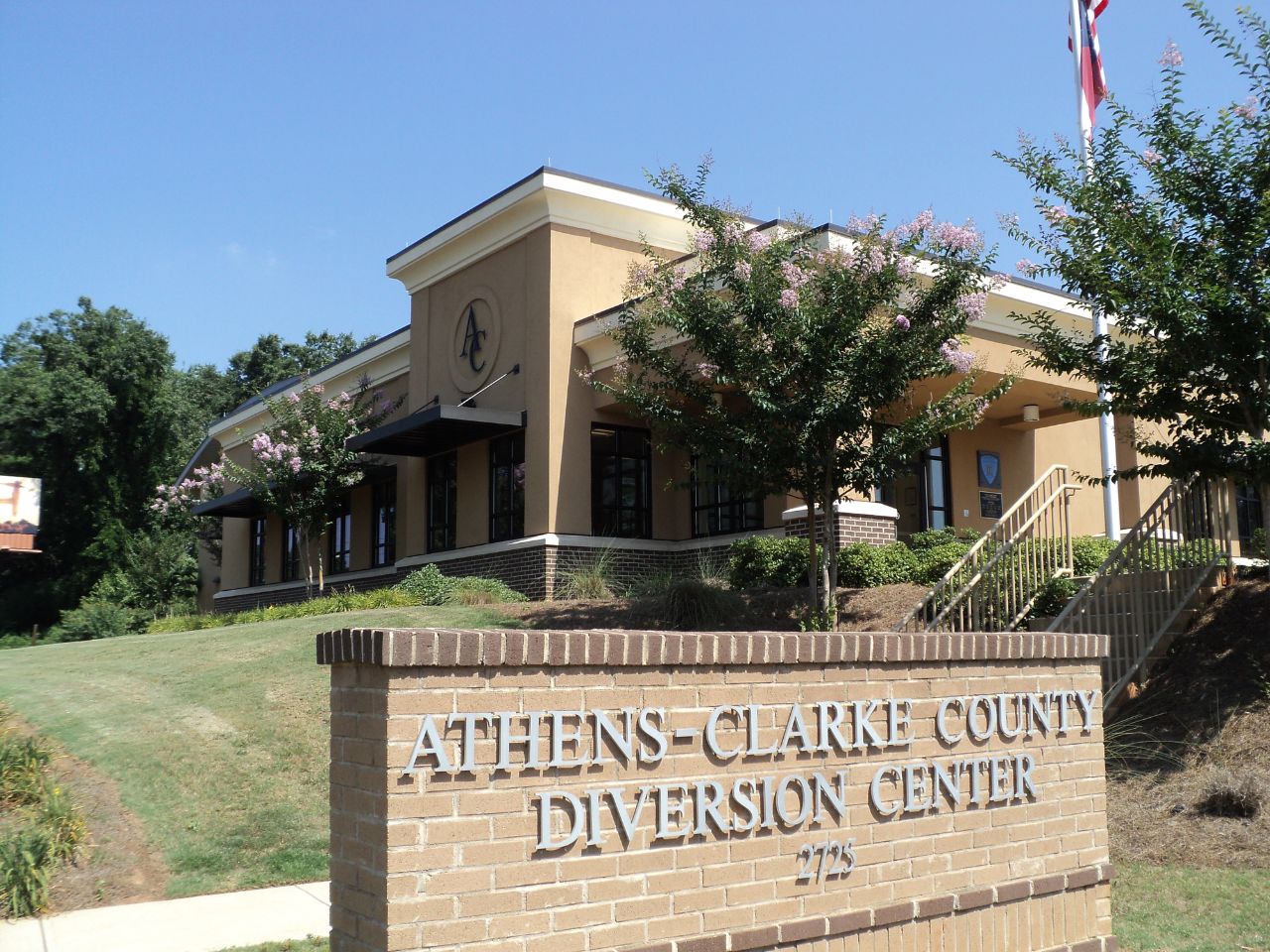 Athens Clarke County Diversion Center exterior
