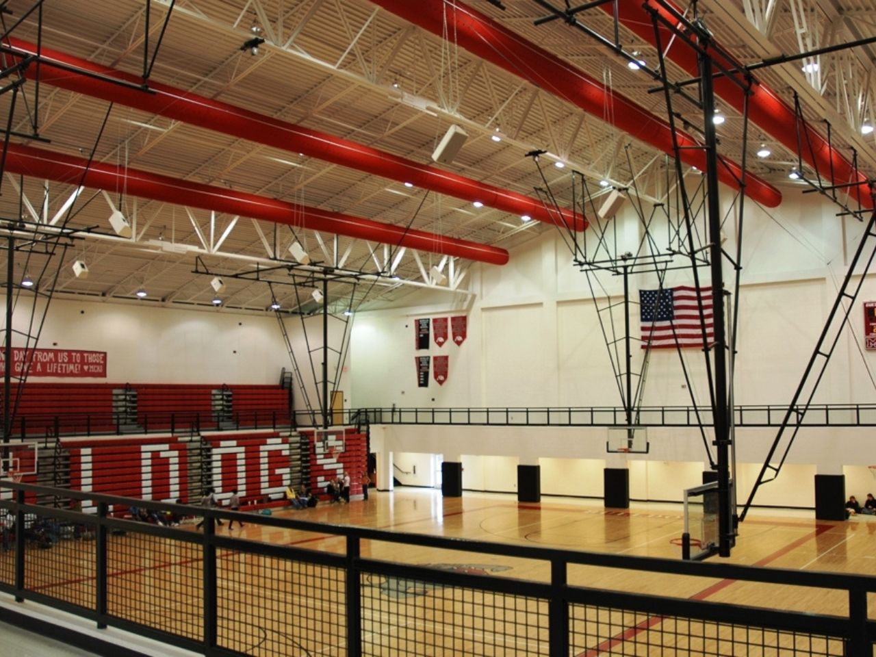 Morgan County HS Gym interior