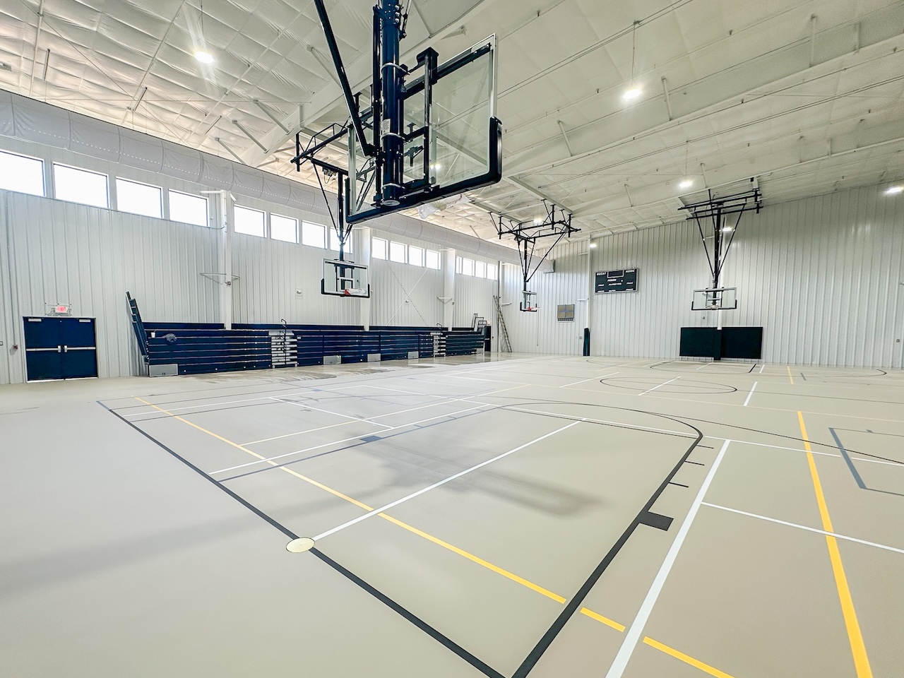 Green County Rec Center basketball courts
